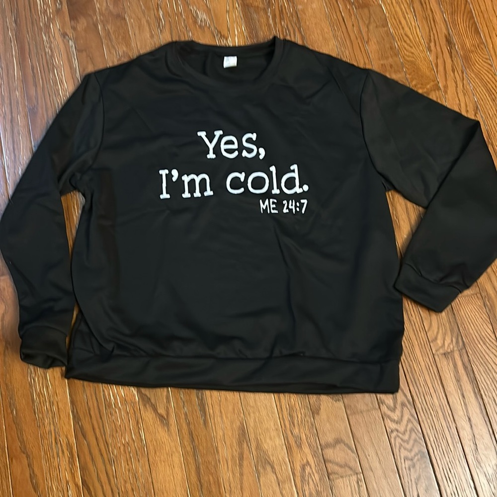 Brand new for Christmas. 1xl